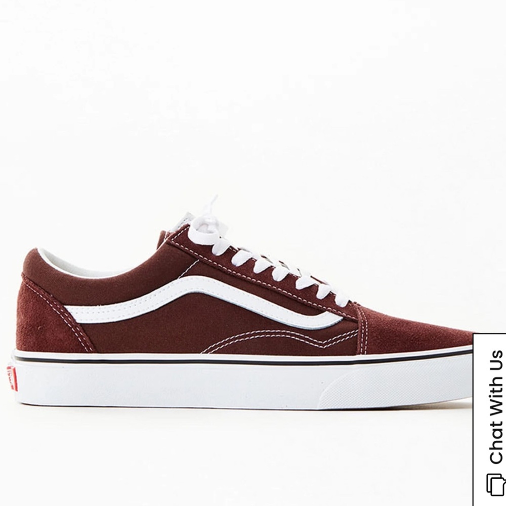 Old Skool Vans - only worn twice - W7